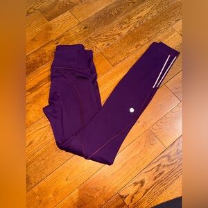 Lululemon Athletica Deep Purple Leggings